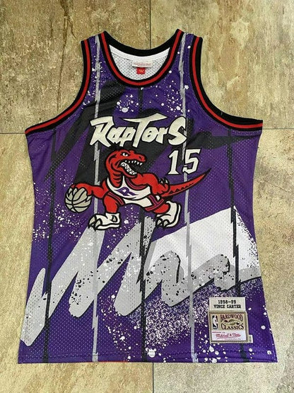 Vince Carter Toronto Raptors Hyper Hoops Throwback Jersey