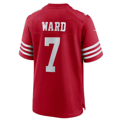 Charvarius Ward San Francisco 49ers Game Player Jersey - Scarlet