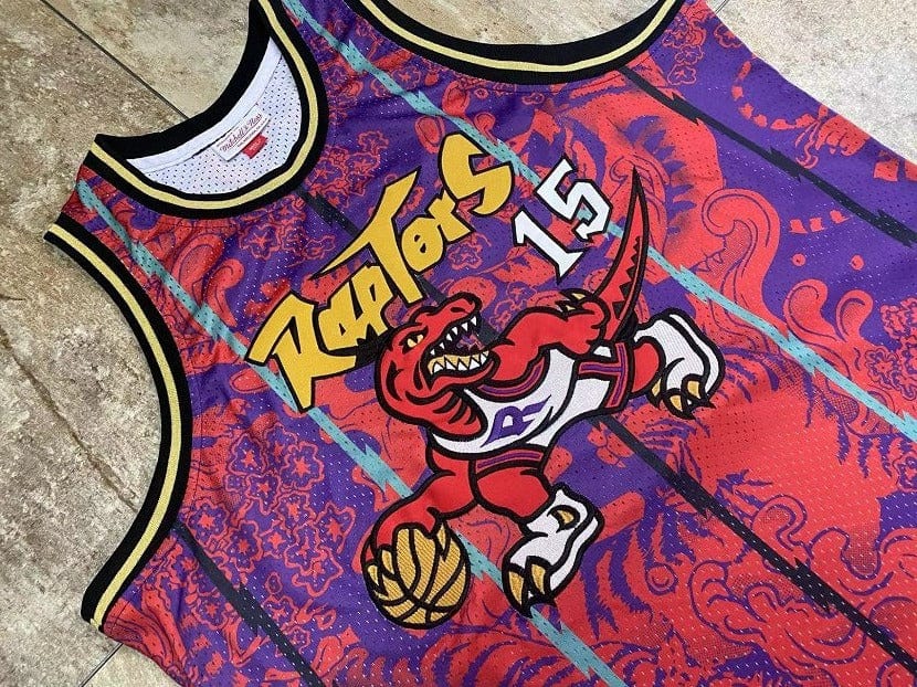 Vince Carter Toronto Raptors Lunar New Year Throwback Jersey