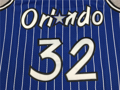 Shaquille O'Neal Orlando Magic Blue Throwback Jersey
