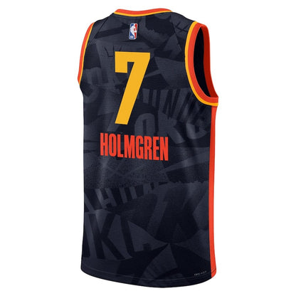 Chet Holmgren Oklahoma City Thunder  City Edition 2023-2024 seasonJersey