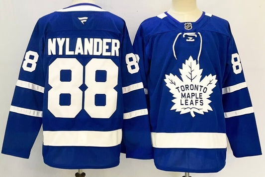 Men's Toronto Maple Leafs William Nylander #88 Blue Jersey