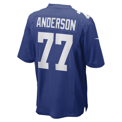 Jack Anderson New York Giants Nike Game   Jersey - Royal