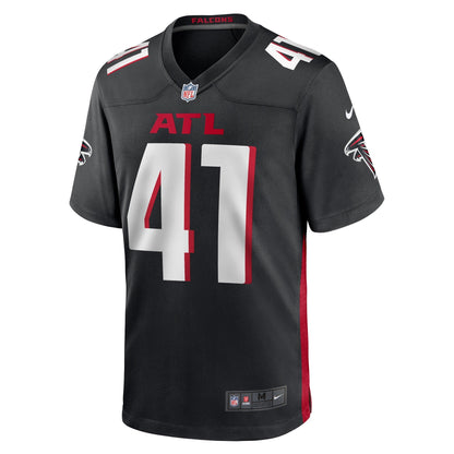 Lukas Denis Atlanta Falcons Nike  Game Jersey -  Black