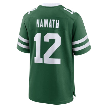 Joe Namath New York Jets Nike Game Jersey - Legacy Green