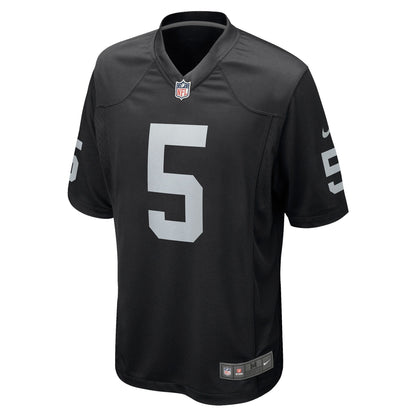 Divine Deablo Las Vegas Raiders Nike   Game Jersey - Black