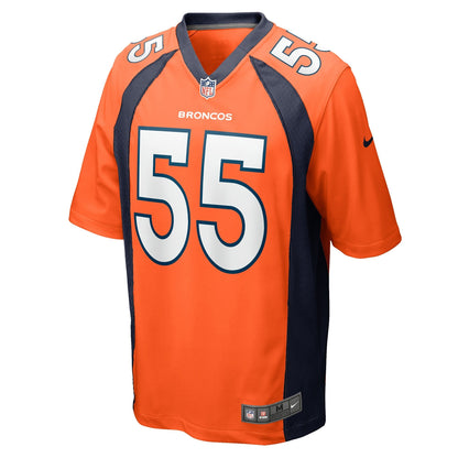 Frank Clark Denver Broncos Nike Team Game Jersey -  Orange
