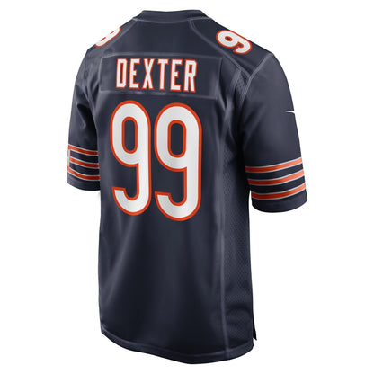 Gervon Dexter Sr Chicago Bears Nike Team Game Jersey -  Navy