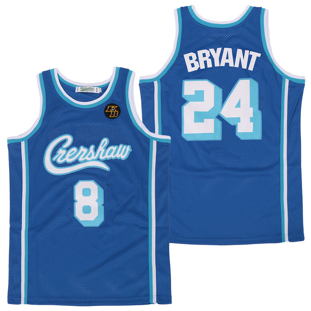 Kobe Bryant Crenshaw 8 X 24 Basketball Jersey