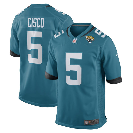 Andre Cisco Jacksonville Jaguars Nike Game   Jersey - Teal