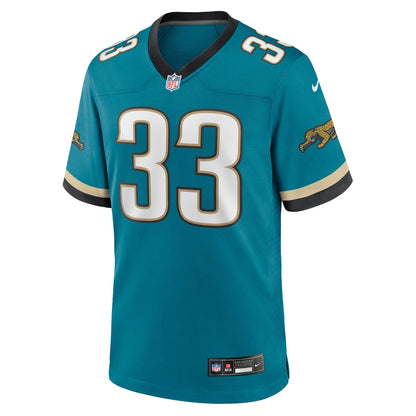 Devin Lloyd Jacksonville Jaguars Nike Prowler Throwback   Game Jersey - Teal