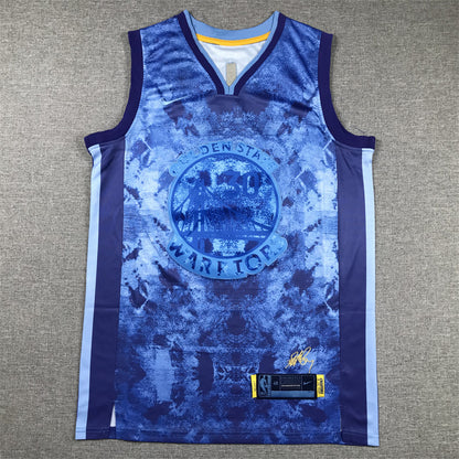 Golden State Warriors Stephen Curry #30 City Edition Swingman Jersey - Embroidered