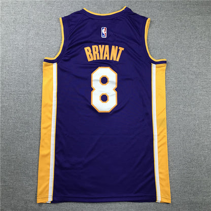 Los Angeles Lakers #8 Kobe Bryant Retired Purple Jersey
