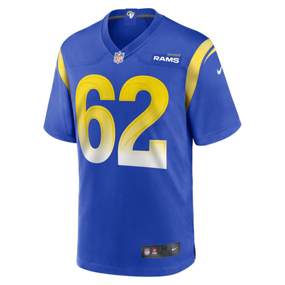 Blake Larson Los Angeles Rams Nike Game Jersey -  Royal