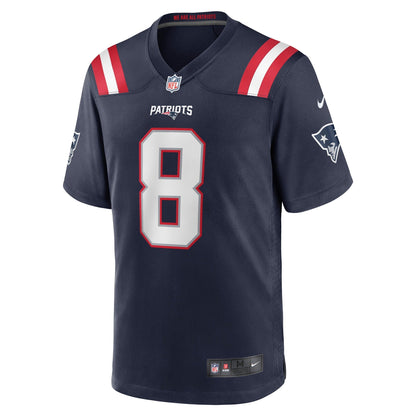 Ja'Whaun Bentley New England Patriots Nike Game   Jersey - Navy