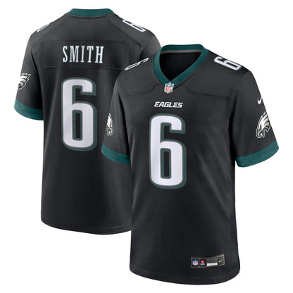 DeVonta Smith Philadelphia Eagles Nike Alternate Game Jersey - Black