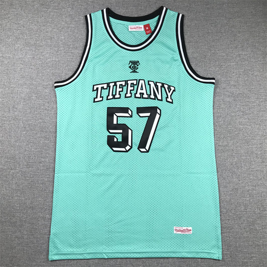 Tiffany #57 blue jersey
