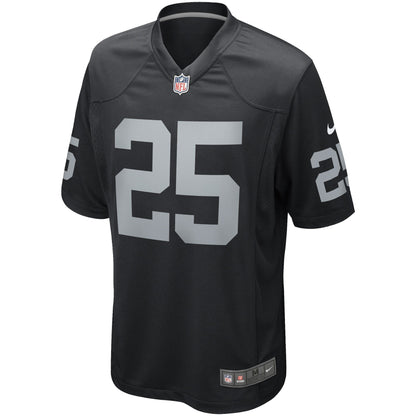 Fred Biletnikoff Las Vegas Raiders Nike Game Retired   Jersey - Black