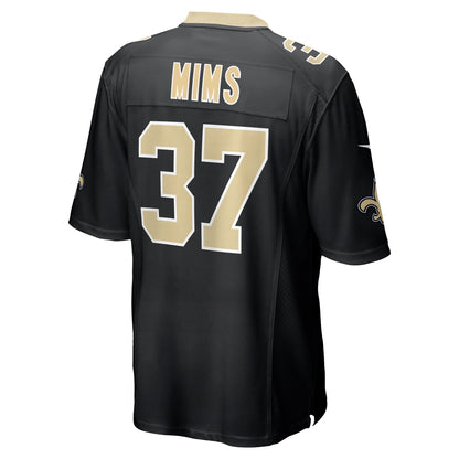 Jordan Mims New Orleans Saints Nike Team Game Jersey -  Black