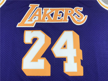 Kobe Bryant #24 Los Angeles Lakers 2007-08 Throwback Embroidered Jersey