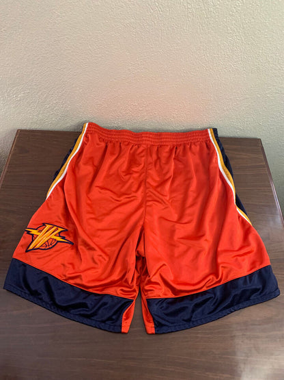 NBA Golden State Warriors Basketball #1 Stephen Jackson Game Worn Shorts 48+2