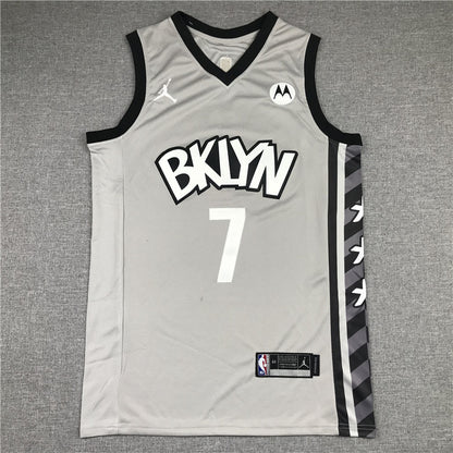 Brooklyn Nets Kevin Durant #7 City Edition - Embroidered Jersey