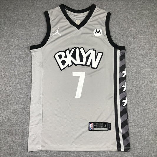 Brooklyn Nets Kevin Durant #7 City Edition - Embroidered Jersey