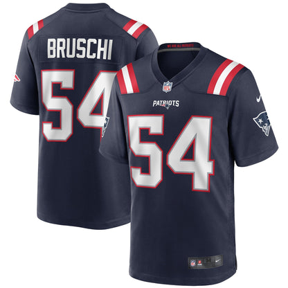 Tedy Bruschi New England Patriots Nike Game Retired   Jersey - Navy