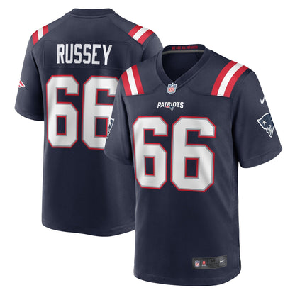 Kody Russey New England Patriots Nike Game   Jersey - Navy