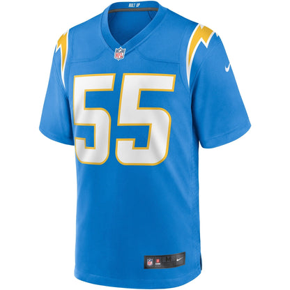 Junior Seau Los Angeles Chargers Nike Game Retired   Jersey - Powder Blue