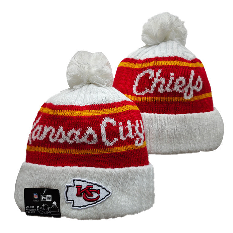 Kansas City chiefs Pom Knit Hat