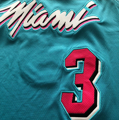 Miami Heat City Edition Dwayne Wade #3 Blue Jersey
