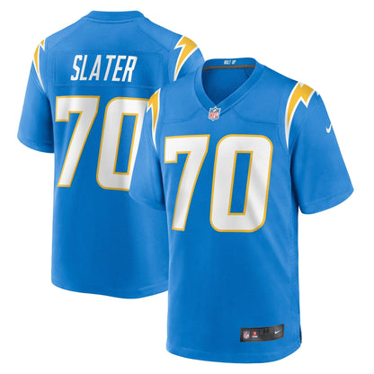 Rashawn Slater Los Angeles Chargers Nike 2021 NFL Draft First Round Pick Game Jersey - Powder Blue