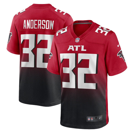 Jamal Anderson Atlanta Falcons Nike Retired   Alternate Game Jersey - Red