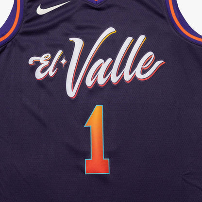 Devin Booker Phoenix Suns 2024 City Edition Swingman Jersey - Purple