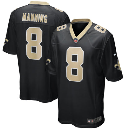 Archie Manning New Orleans Saints Nike Game Retired   Jersey - Black