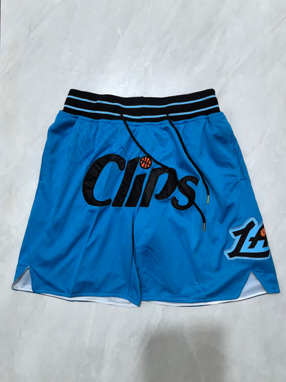 JUST DON LA Clippers Pocket Shorts
