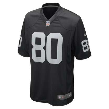 Jesper Horsted Las Vegas Raiders Nike Game   Jersey - Black