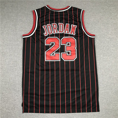 Michael Jordan Chicago Bulls 23 Black Jersey