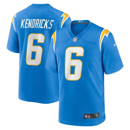 Eric Kendricks Los Angeles Chargers Nike Game   Jersey - Powder Blue
