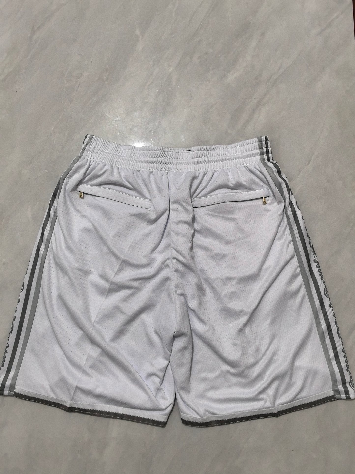 Dallas Mavericks 2025 White City Edition Pocket Shorts