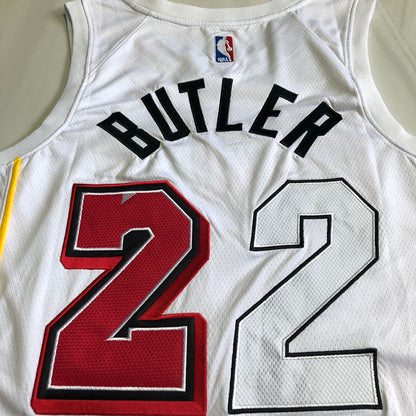 Jimmy Butler Miami Heat White 22 MN