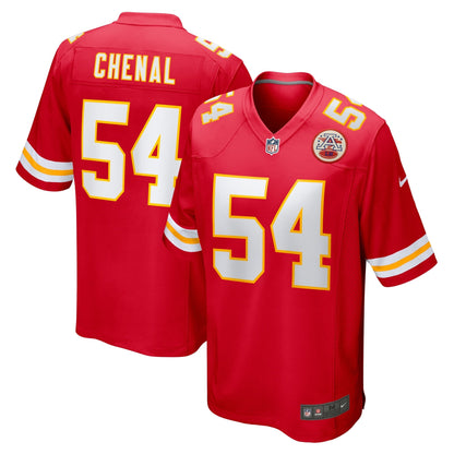 Leo Chenal Kansas City Chiefs Nike Game   Jersey - Red