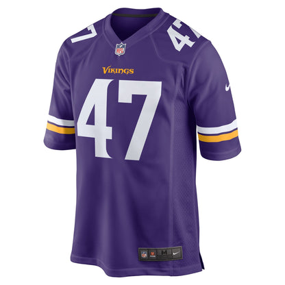 Dwight McGlothern Jr. Minnesota Vikings Nike Game Jersey -  Purple