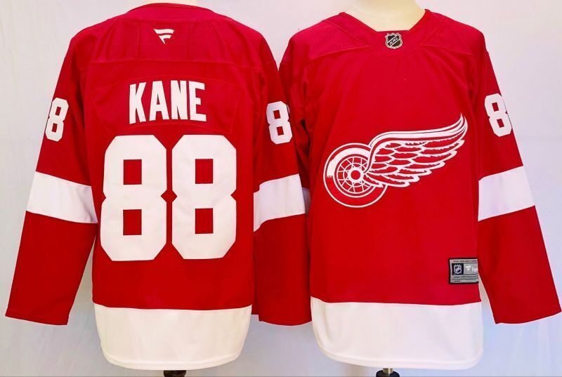 Men's Detroit Red Wings Patrick Kane #88  Red Home Breakaway Player Jersey