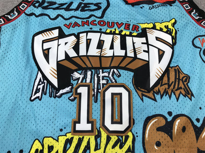 Grizzlies No. 10 BIBBY Graffiti
