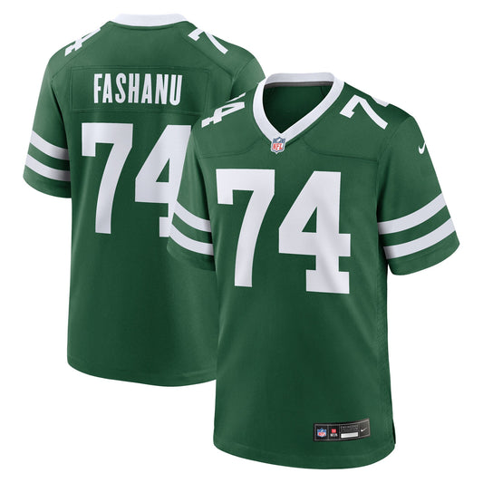 Olu Fashanu New York Jets Nike    Game Jersey - Gotham Green