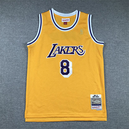 Youth Kobe Bryant Los Angeles Lakers #8 Embroidered  Jersey