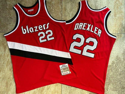 Clyde Drexler Portland Trailblazers Throwback Jersey