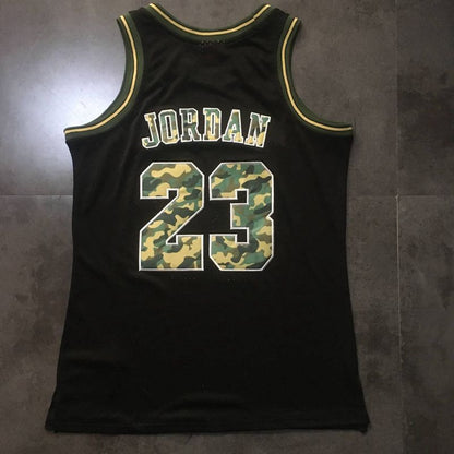 Michael Jordan Chicago Bulls 23 Black Jersey